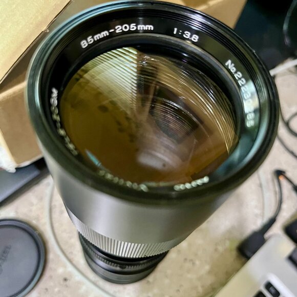 Vivitar tele-zoom 85mm-205mm 1:3.8 No.22134301 lens filter screw mount - Picture 10 of 10